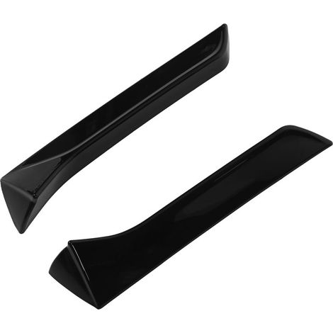 2 Pièces Aileron Latéral Arrière pour SEAT LEON 5F FR Mk3 2013-2021, Noir Brillant, Accessoire Extérieur (1/5)