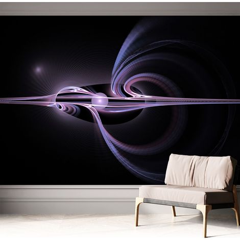 Selbstklebend Tapete - abwaschbar - Arbeitszimmer - Esszimmer- Top Qualität Kosmische Abstraktion 312x219 cm (1/5)