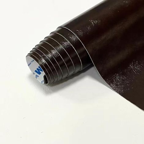 Self-adhesive PU leather patch for hole repair, leather sticker, first aid kit for car seats, sofas, furniture, jackets, handbags - black coffee, 60 x 120 cm (1/3)