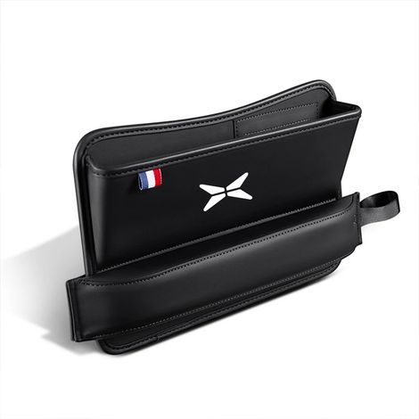 (Pour xpeng 2 - Noir) Sac de rangement pour fente de siège auto en cuir, accessoire auto pour Xpeng P7 G3 G3i G9 P5 X2 N5 F30 H93 Beta 2019 2020 2021 (1/5)