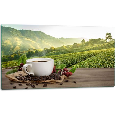 Glasschneidebrett 52x30 Kaffee (1/5)