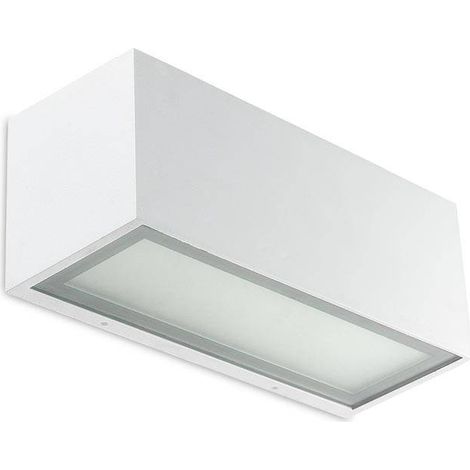Leds-C4 Lia - Applique Murale 1 Lumière Up & Down Blanc, E27 (1/2)