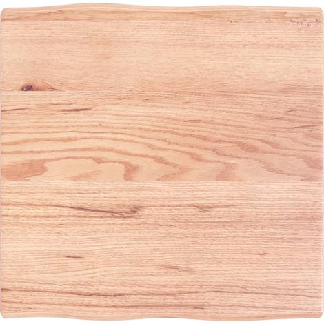 Dessus de table Dessus de bureau Plateau de table bois massif traité bordure assortie