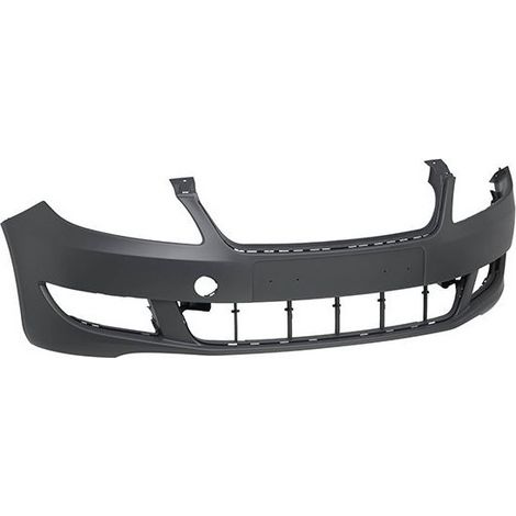 Pare-choc avant noir Skoda Fabia 2 phase 2 2010-2014