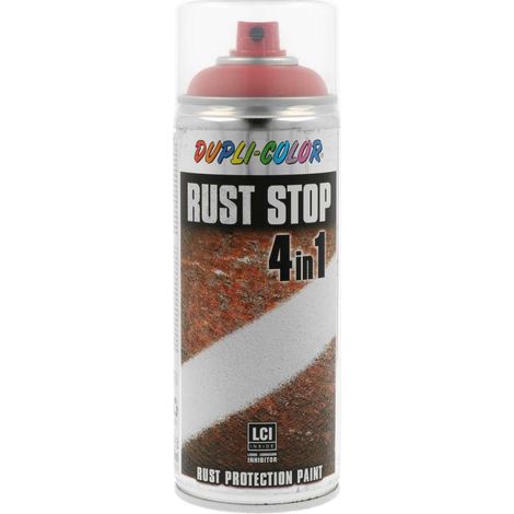 Smalto antiruggine RUSTSTOP RAL 3000 ROSSO FUOCO SAT 400 ML