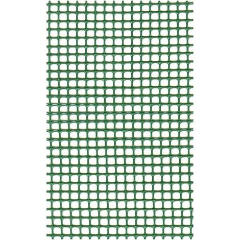 RETE PLASTICA QUADRA VERDE 0,5X0,5CM.100