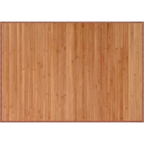 Tapis rectangulaire naturel 70x100 bambou (1/5)