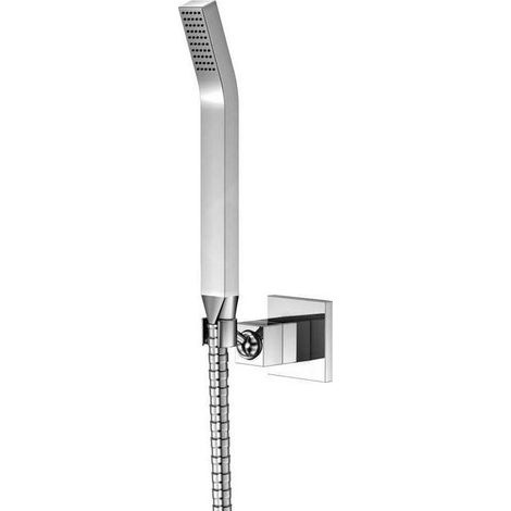 Steinberg 120 - Ensemble de pommeau de douche, support et flexible, chrome 120 1650 (1/2)