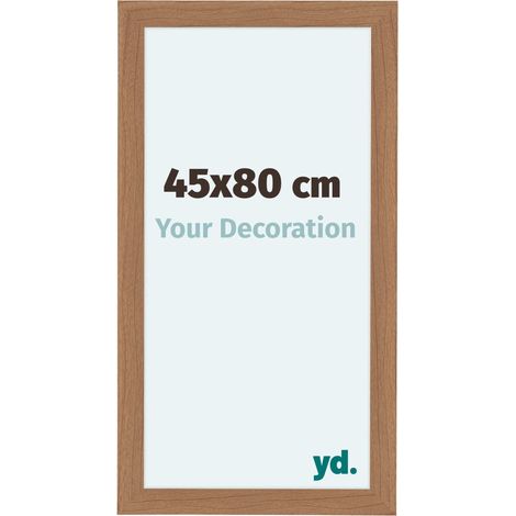 yd. - Cadre photo 45x80 - Noyer clair - MDF - Como (1/5)
