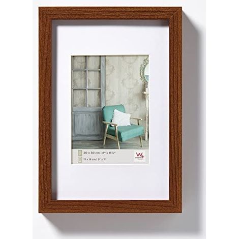 Walther Design EA040B Stockholm, cornice di legno, nero, 30 x 40 cm (1/5)