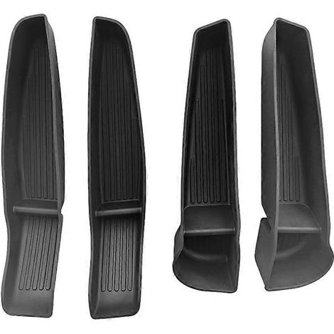 Organisateur de portière pour Tesla Modely 2021-2024 - Matériau TPE, Noir (1/5)
