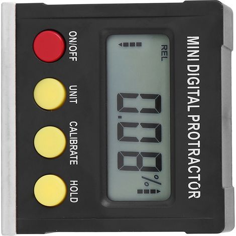 Horizontalwinkelmesser, digitaler Winkelmesser, Neigungsmesser, elektronische Wasserwaage, Messgeräte mit Magnetfuß (1/5)