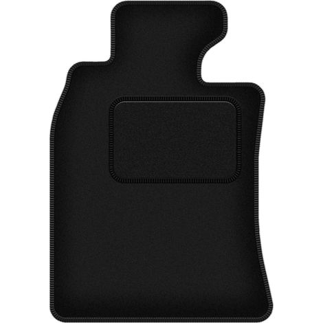 Tapis conducteur noir pour : Mini Cooper R52 Cabrio (2004-2008)