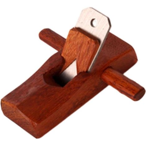 Petit rabot à main en bois, idéal pour les découpes de précision