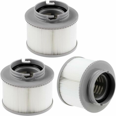 3 Pièces Filtre pour Mspa FD2089, Cartouche Filtrante Mspa, Réutilisable Cartouche Filtre Spa Lite pour Mspa Tous Modèles Piscines Gonflables (1/5)