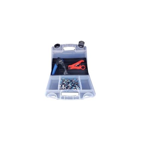 Elektrikerwerkzeug triax f-56 Kompressionskit 50 Verbinder