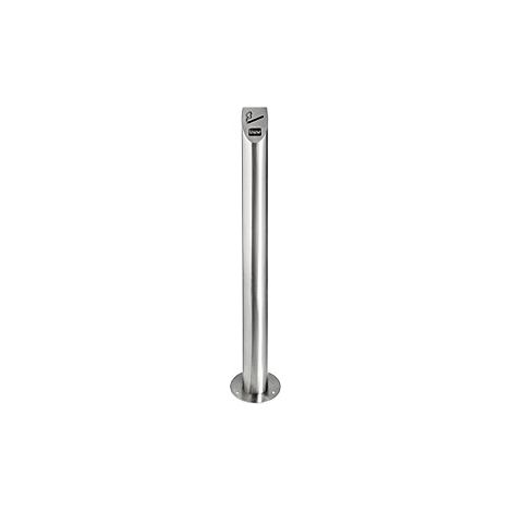 eurokraft pro Posacenere a colonna in acciaio inox capacità 3