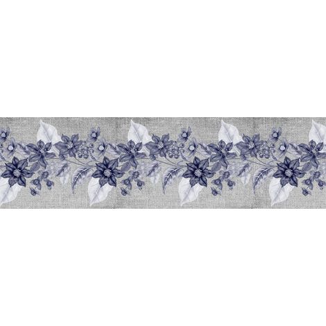 Frise de papier peint adhésive fleurs vintage - 14 x 500 cm de Sanders & Sanders