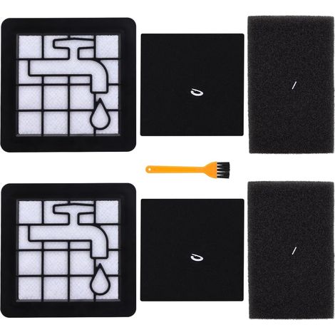 XV1220/01 Ersatz Filter Set kompatibel mit Philips Beutellose Staubsauger 2000 Serie, Hepa Filter Set für Philips XB2022/XB2062/XB2122/XB2123/XB2125/XB2140/XB2142 (1/5)