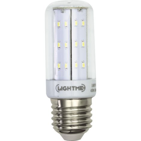 LightMe LM85361 LED EEK F (A - G) E27 Stabform 8 W = 60 W Neutralweiß (Ø x L) 40 mm x 112 mm nicht d