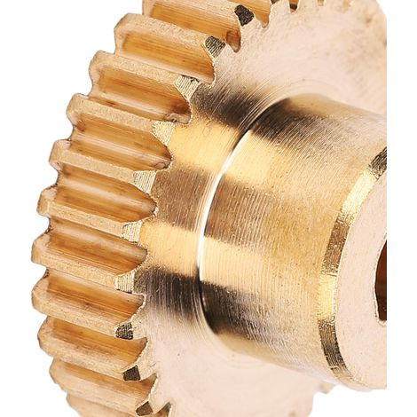 Engrenage droit en laiton 30 dents module 0.8 alésage 6mm pièces industrielles robotiques