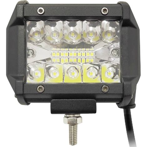 Berger & Schröter Faro da lavoro 10 V, 12 V, 24 V, 30 V 60 W 5400 Lumen KS8160combo Ampio fascio di illuminazione (L x (1/4)