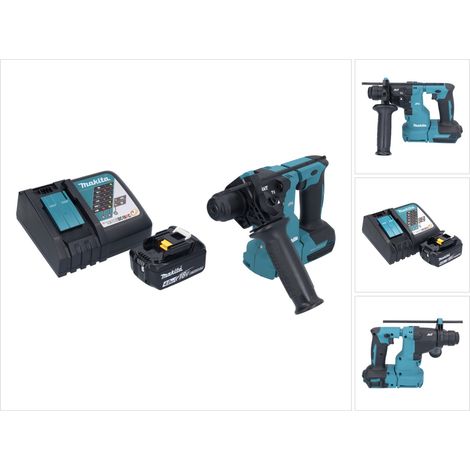 Makita DHR 183 RM1 marteau perforateur sans fil 18 V 1.7 J SDS plus brushless + 1x batterie 4.0 Ah + chargeur