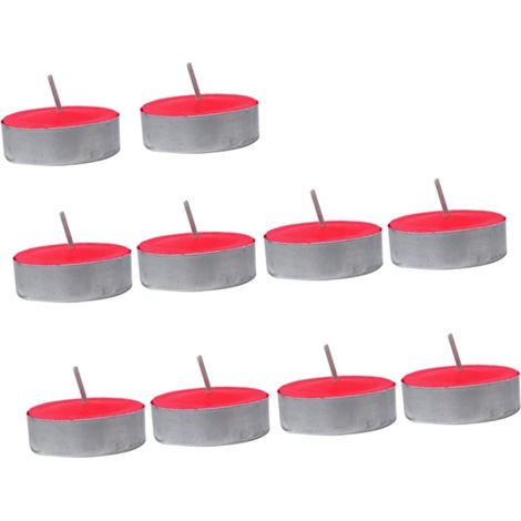10 Pieces Material Weddings Candles Parties Scented Lights Pieces (1/5)