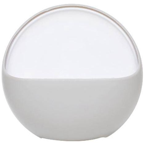 Porte-savon mural à ventouse en plastique, boîte de rangement pour savon de salle de bain (gris)