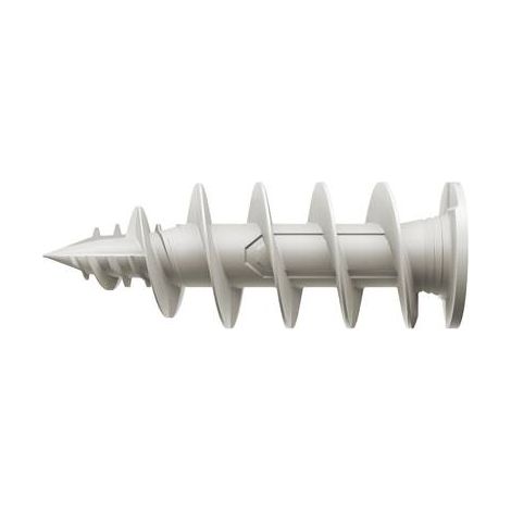 Fischer – Cheville nylon pour isolant 50 mm – Fixation dans panneaux PSE et PU – Lot de 4 pièces – Charge maximale 100 kg