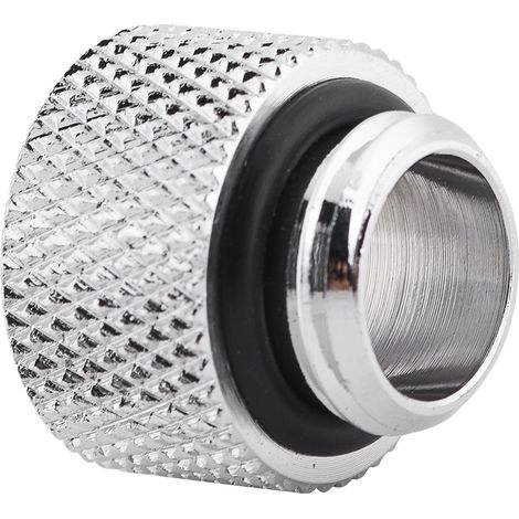 2 adaptateurs de raccord d'extension G1/4 mâle vers femelle pour refroidissement par eau, siège à vis (10 mm) (1/5)