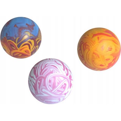 Sum-Plast Hundespielzeugball, massiv, 7 cm, Gummi, schwimmend, duftend, 1 Stück. (1/4)