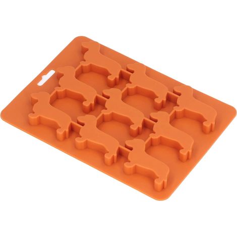 à Glaçons en Forme de Teckel Bac Silicone Chien – Moules qualité (1/5)