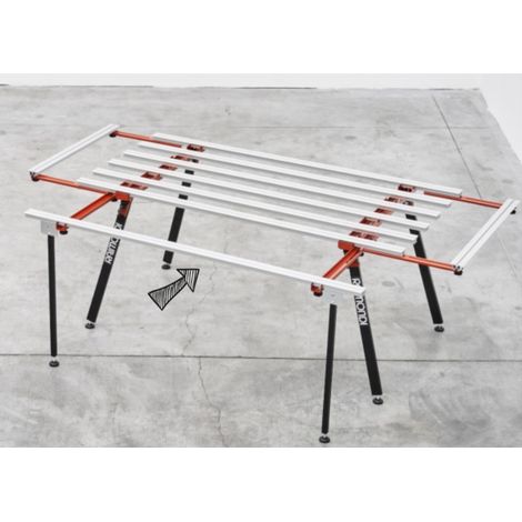 Extension télescopique 60 CM pour table BM180 RAIMONDI