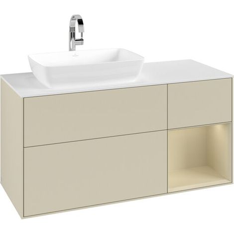 Villeroy & Boch F811HJHJ Meuble sous-lavabo Finion F81 (1/3)