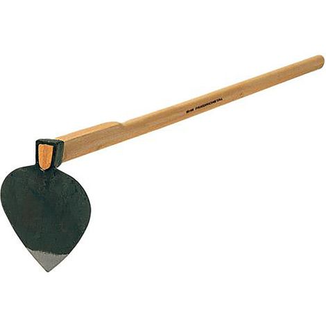 SHW Herzhacke, breit, Gr. 0 mit Eschenstiel 135 cm
