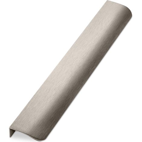 Griffleiste BLANKETT round 300 x 18 x 42 mm Aluminium Edelstahloptik gebürstet (1/5)