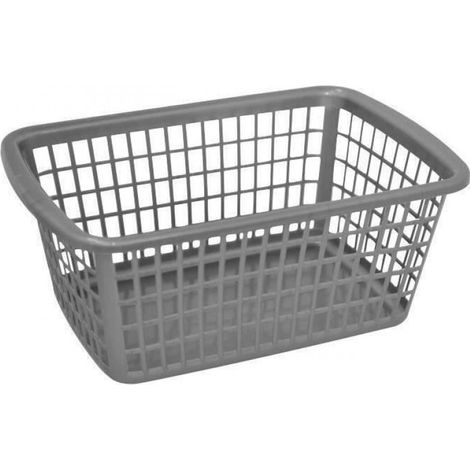 - Corbeille rangement 36x25x15 Silver (1/4)