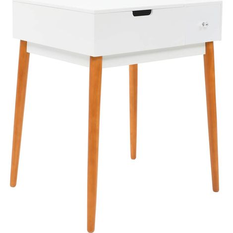 Maison Exclusive - Schminktisch mit Spiegel MDF 60 x 50 x 86 cm (1/5)