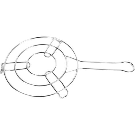 Grand panier vapeur en acier inoxydable avec poignée (20 cm), design discret, panier vapeur universel pour cuiseurs à riz et autres (1/5)
