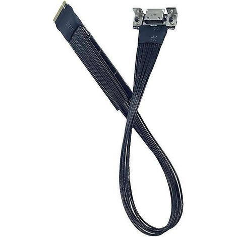 M.2 auf Oculink 4i Verlängerungskabel 20cm-- (1/5)