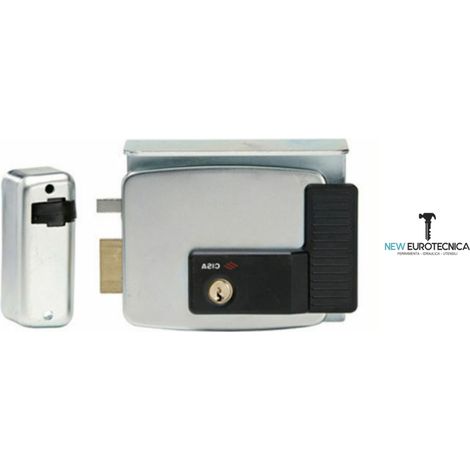 Serratura elettrica elettroserratura cancelli cisa art11721 sinistra entr mm70