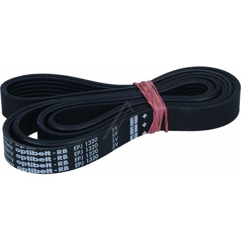 CINGHIA RIGATA LAVATRICE ASCIUGATRICE 1320 EL J6 PER LAVATRICE MIELE 4073283