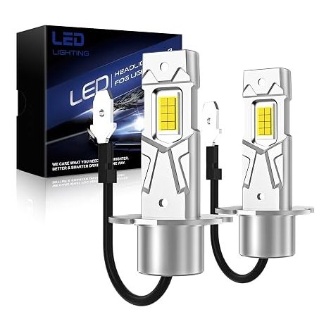 Ampoules Phare LED H3, Blanc Froid 6500K (1/5)