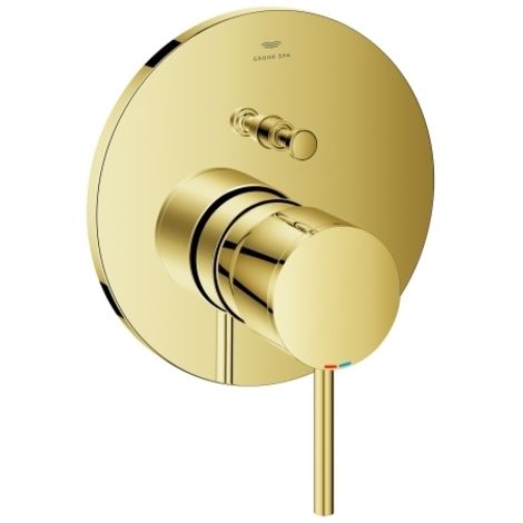 Grohe Atrio Miscelatore monocomando a 2 vie con deviatore Oro, 24355GL0 (1/2)