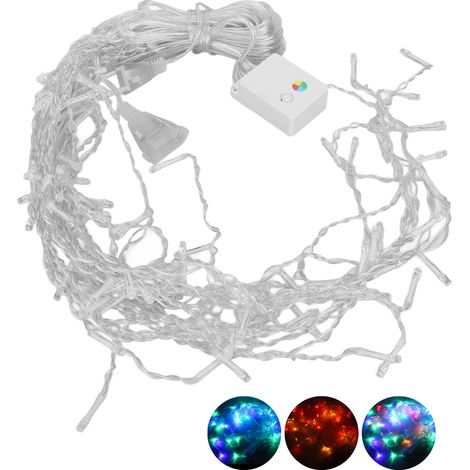 Guirlande LED Extérieure Étanche pour Balcon, Jardin et Terrasse, Décoration Lumineuse Fête avec Prise UE 220V (1/5)