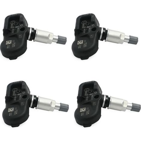 (4 pièces) 4260702031 Capteurs de pression des pneus pour véhicules 42607-02031 Compatibles avec TOYOTA Avensis Auris RAV4 Yaris Verso Lexus GS450h 2007 PMV-C210 (1/5)