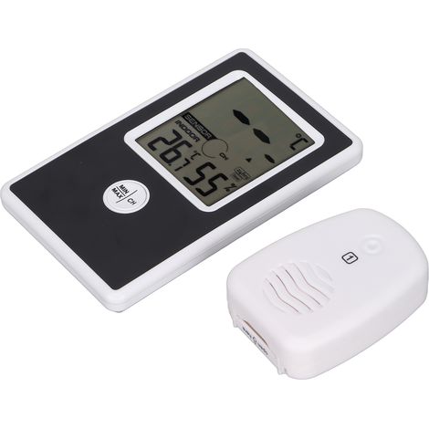 Intelligentes elektronisches Hygrometer für den Innen- und Außenbereich mit digitalem LCD-Display (1/5)