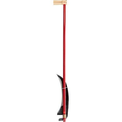 Leborgne – Faux à broussailles 55cm – Manche en acier ovale ergonomique – Taillant affûté pour fauchage précis – Fabriqué en France (1/6)