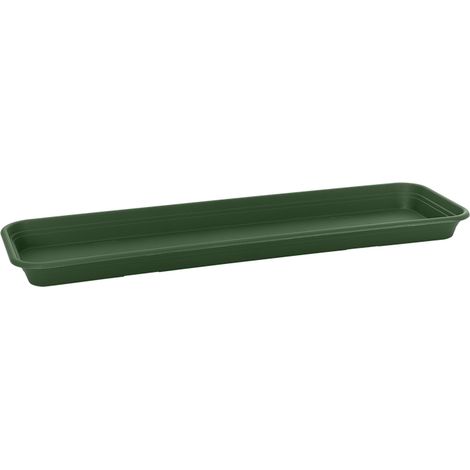 Florus Universal Rectangular Saucer M 80 Green Sottovaso Rettangolare